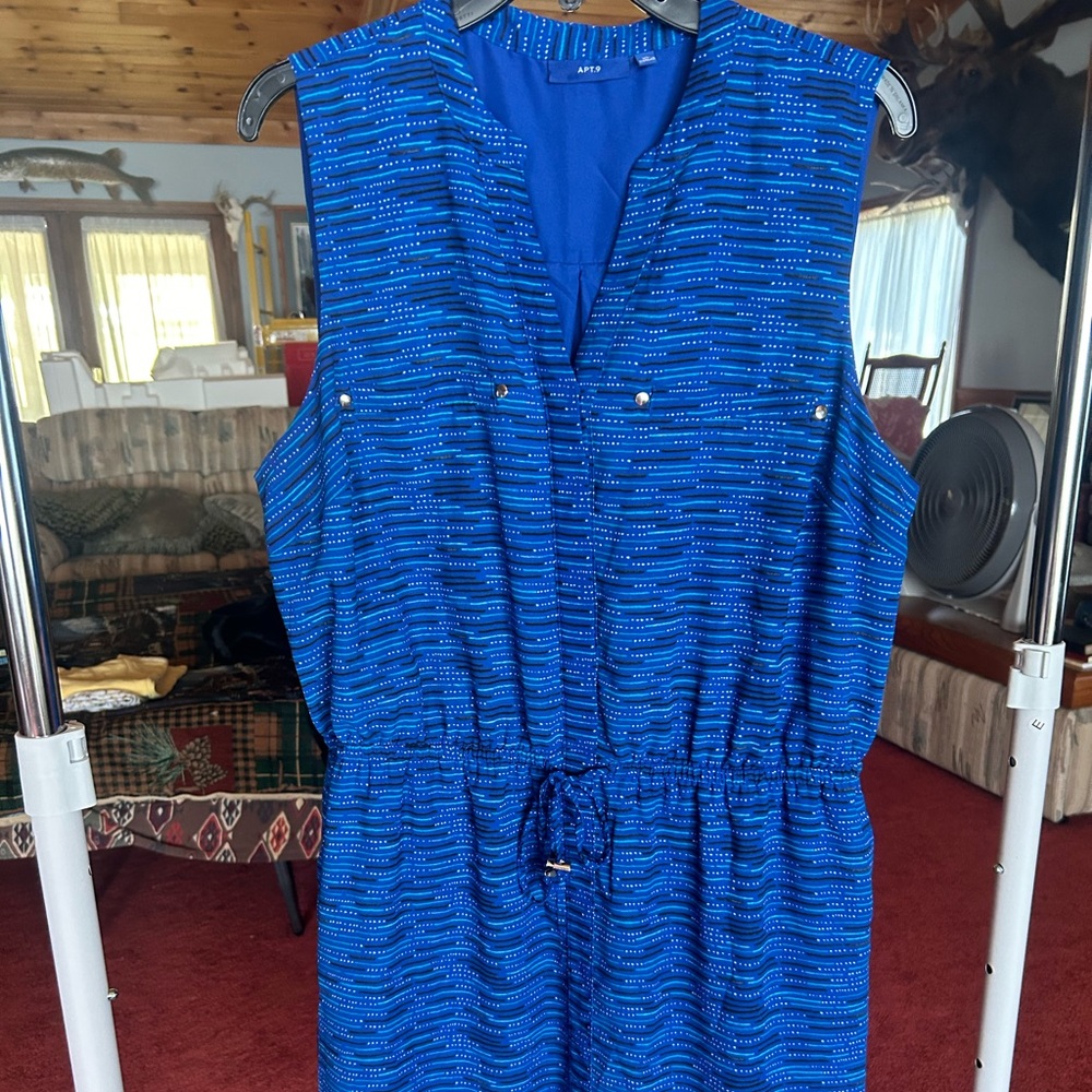 NWOT Apt 9 summer sleeveless Dress XL